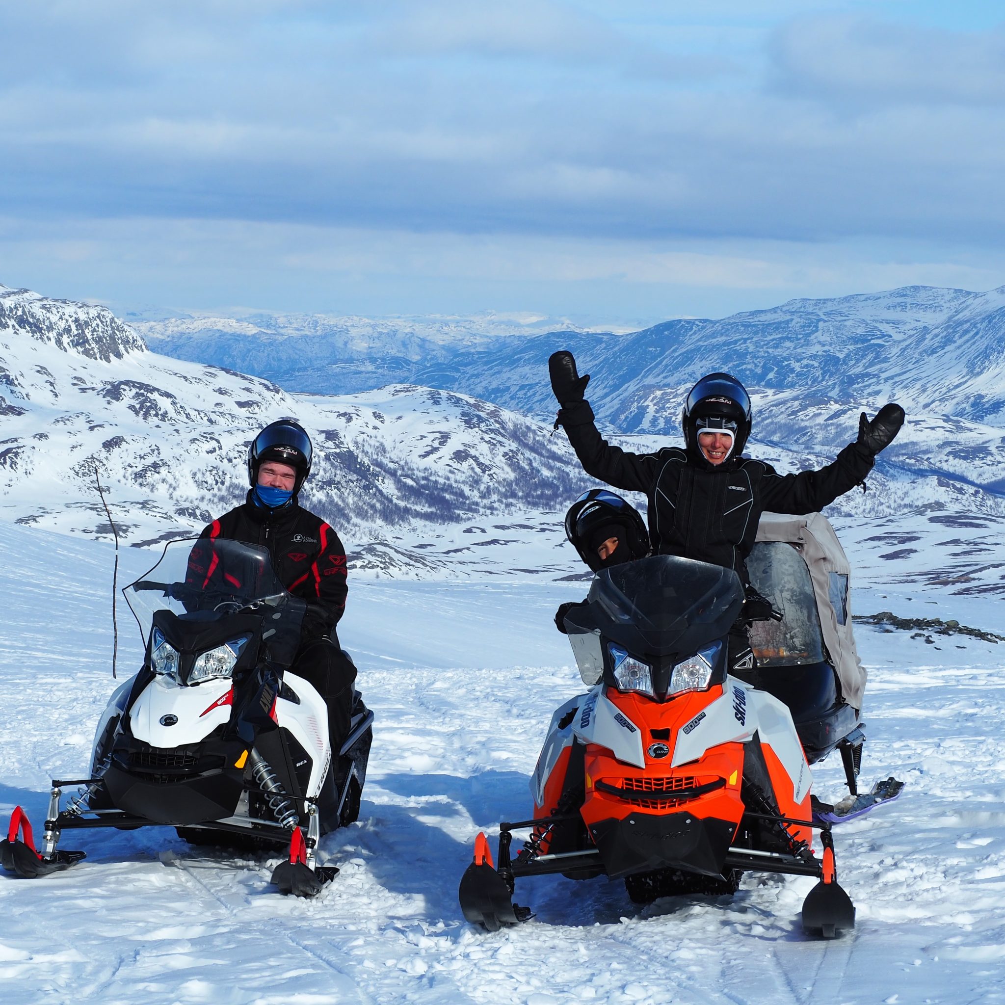 Snøscootersafari med Alta Adventure