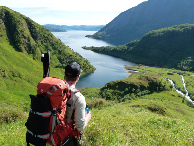 Bekkarfjord på sagaøya Seiland