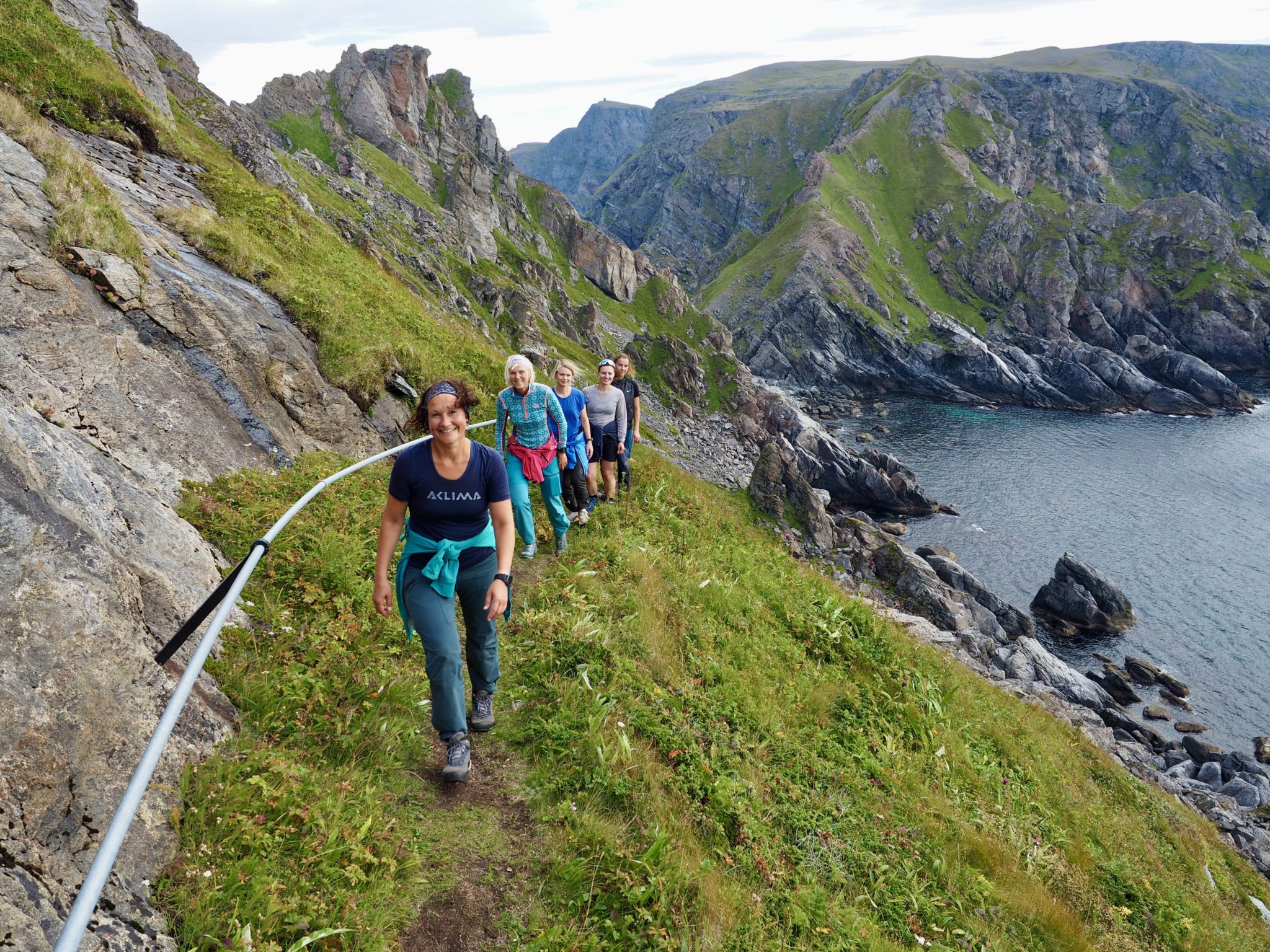 Fyrvokterveien på Sørøya