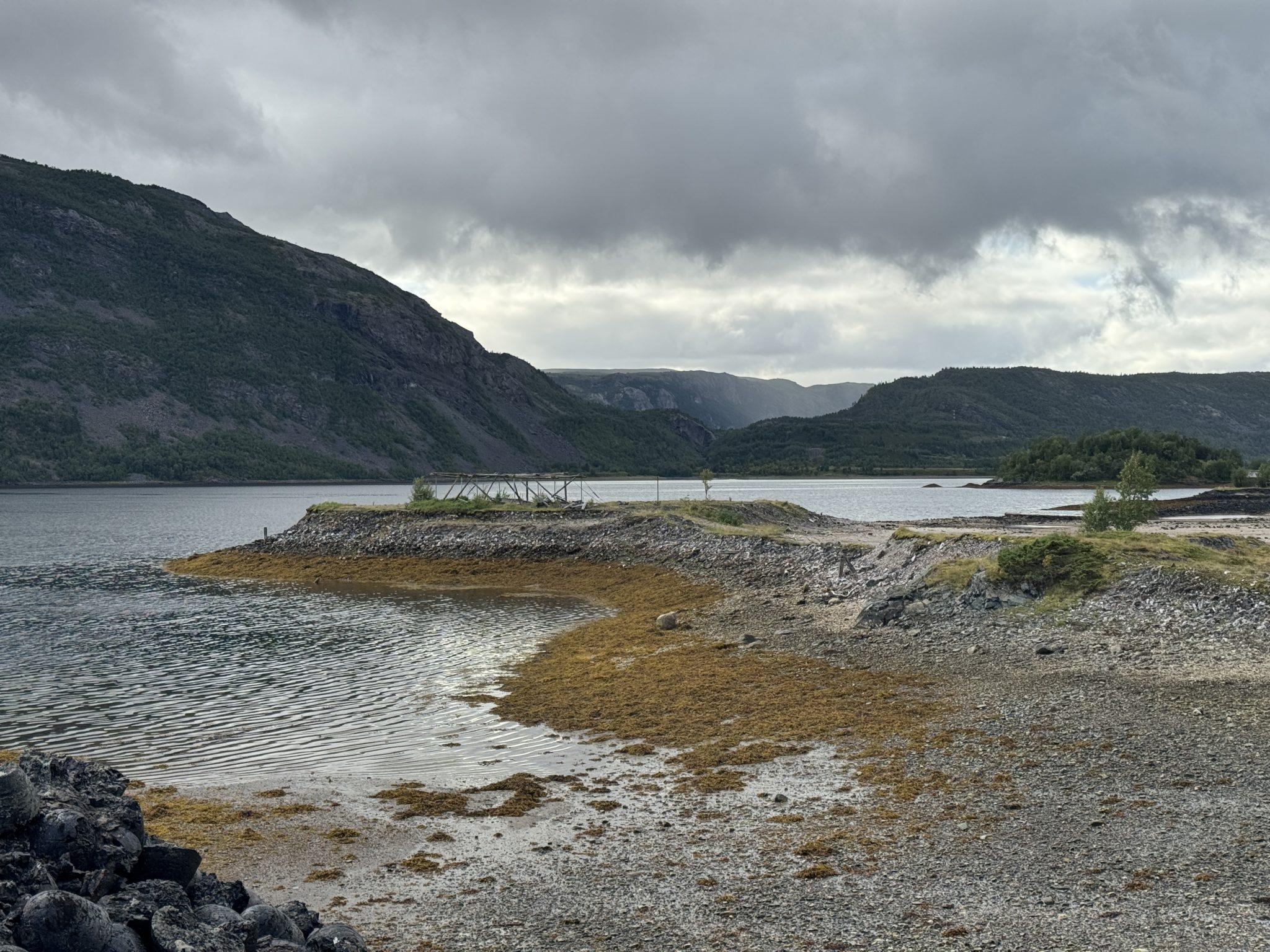 Shipping port, set from the smelting hut. Photo: Visit Alta