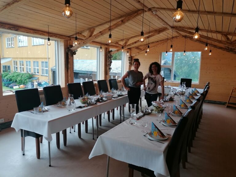 Restauranten til Seiland House