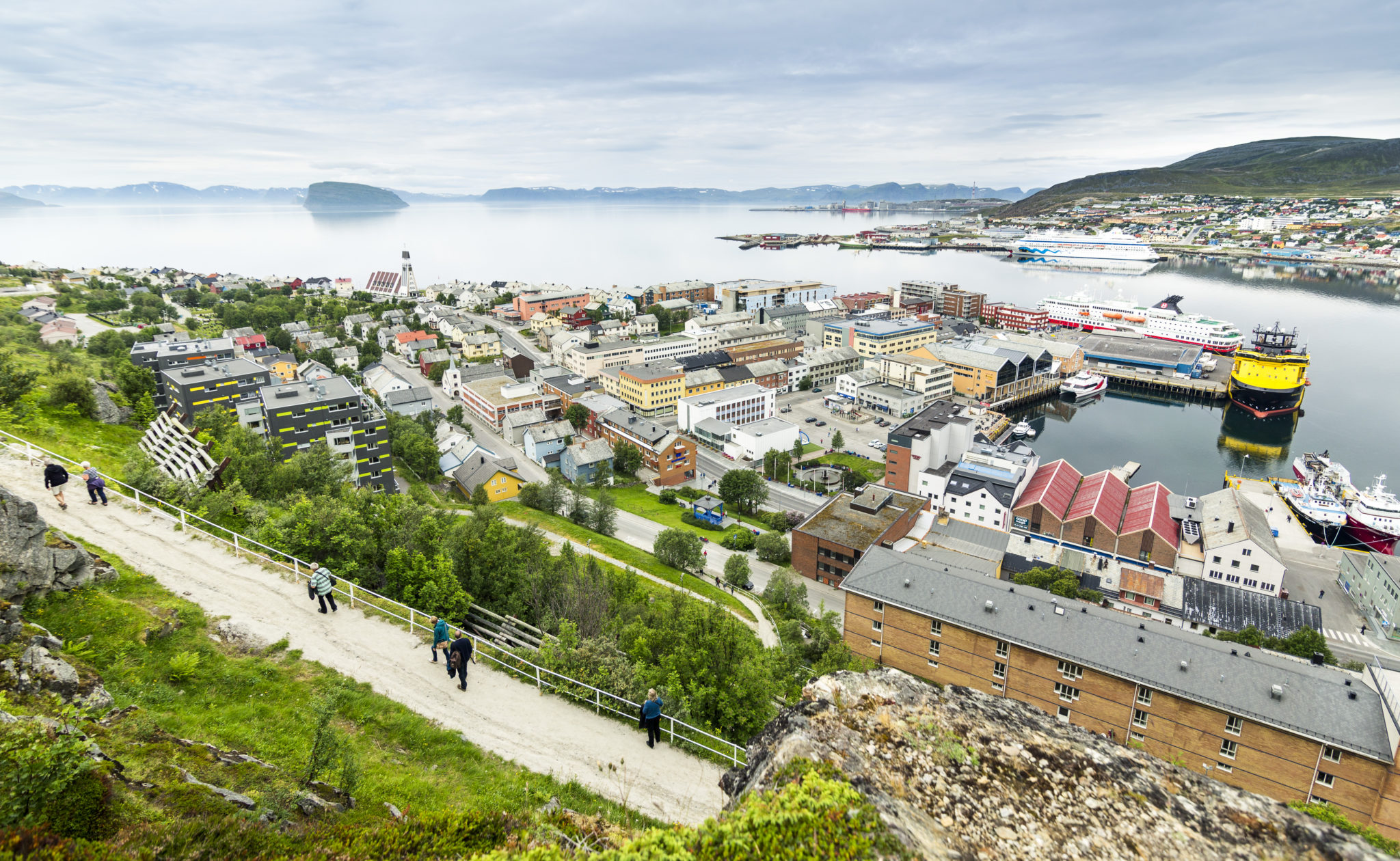 Hammerfest er verdens nordligste by. Foto: Ziggi Wantuch /Hammerfest Turist AS